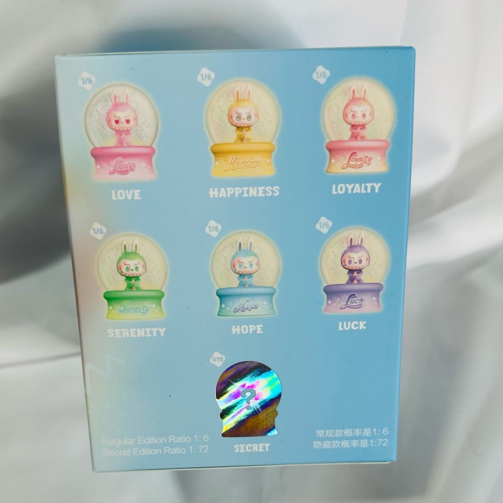 THE MONSTERS Labubu Big Into Energy SERIES Crystal Ball Blind Box Pop Mart - Picture 2 of 9